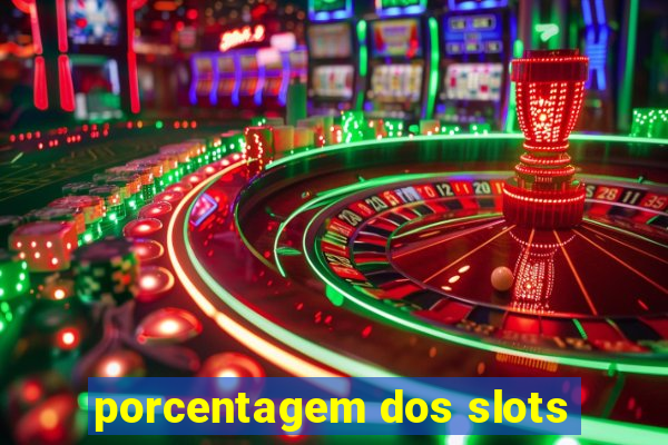 porcentagem dos slots